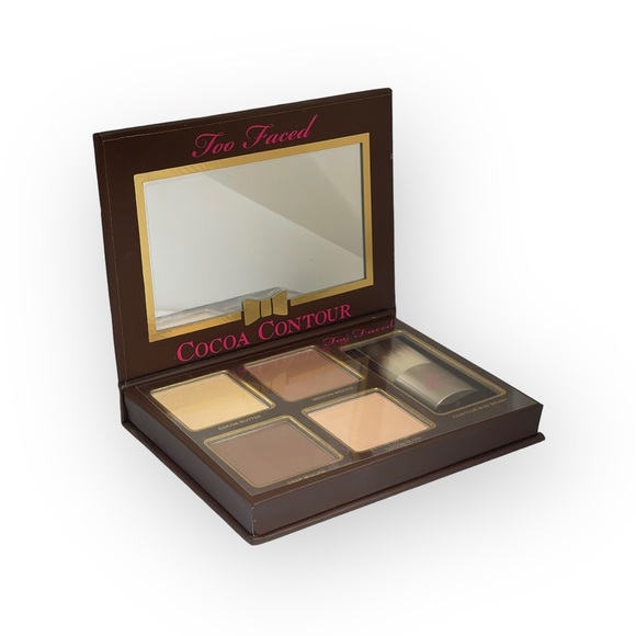 VHTF: new Too Faced ㋛ Cocoa Contour Face Palette Kit ㋛ Baby Buki Brush ㋛ 4 Color - Picture 7 of 16